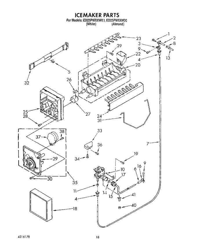 Diagram for ED25PWXXW00