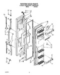 Diagram for 08 - Freezer Door