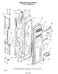 Diagram for 08 - Freezer Door