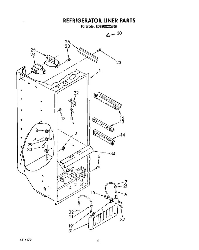 Diagram for ED25RQXXW00