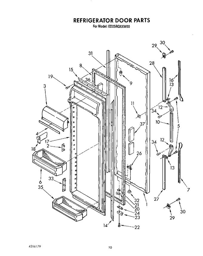 Diagram for ED25RQXXW00