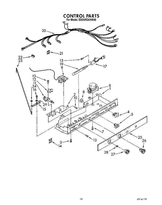 Diagram for ED25RQXXW00
