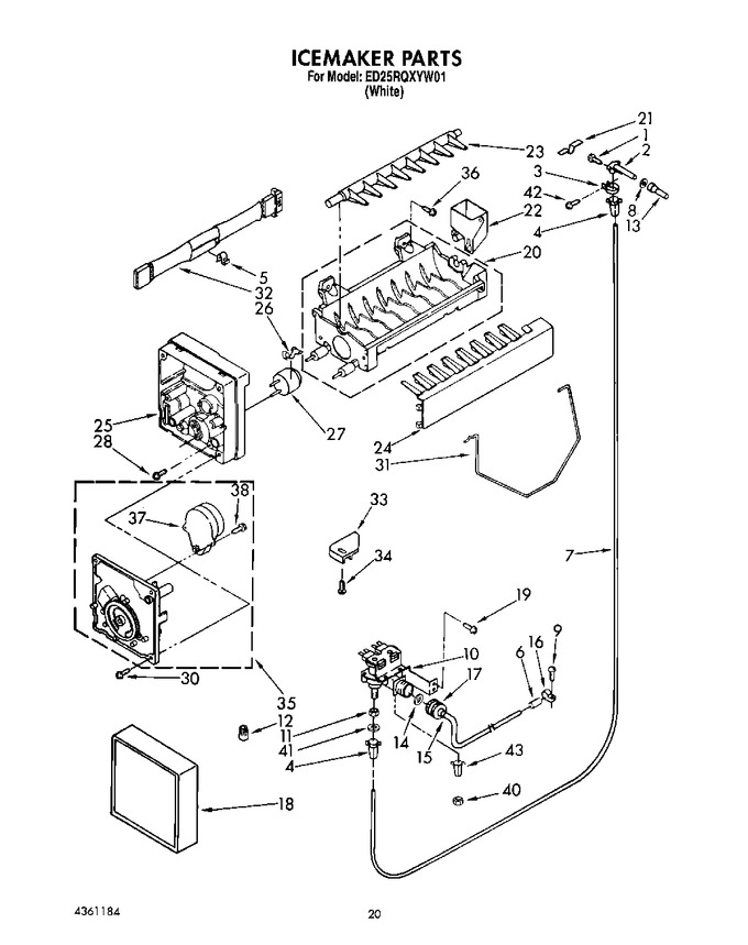 Diagram for ED25RQXYW01
