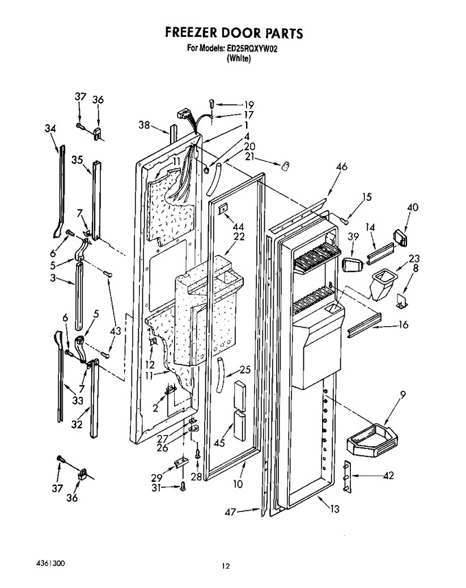 Diagram for ED25RQXYW02