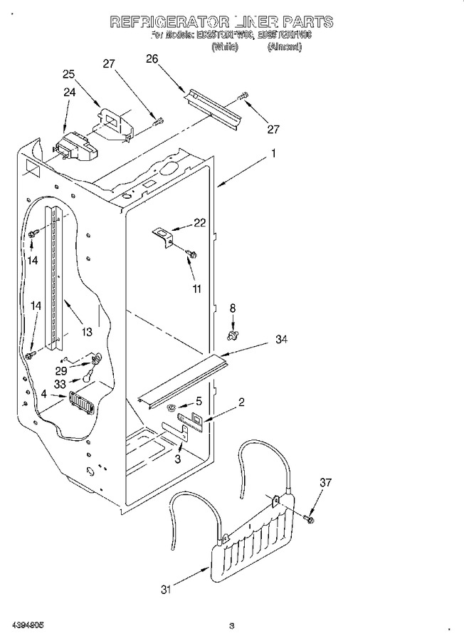Diagram for ED25TQXFW00