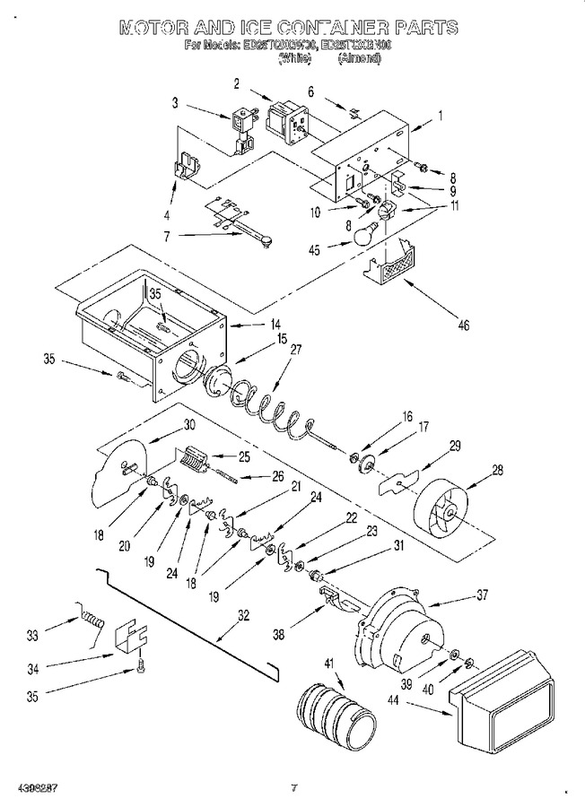 Diagram for ED25TQXGW00
