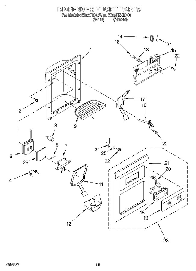 Diagram for ED25TQXGW00