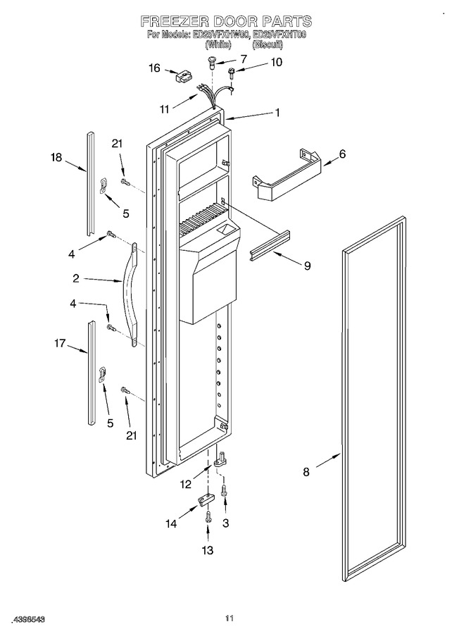 Diagram for ED25VFXHW00