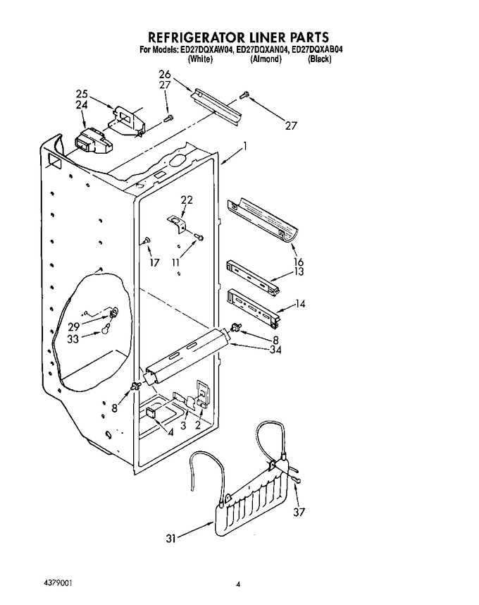 Diagram for ED27DQXAW04