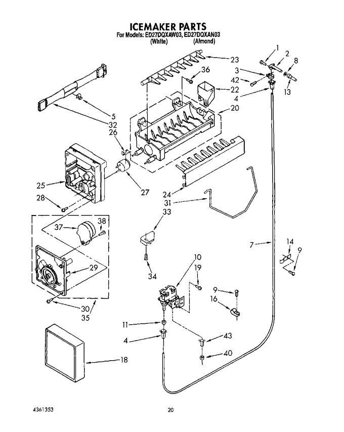 Diagram for ED27DQXAN03