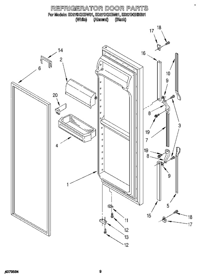 Diagram for ED27DQXBW01