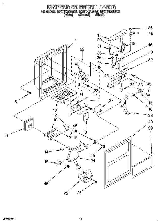 Diagram for ED27DQXBB02