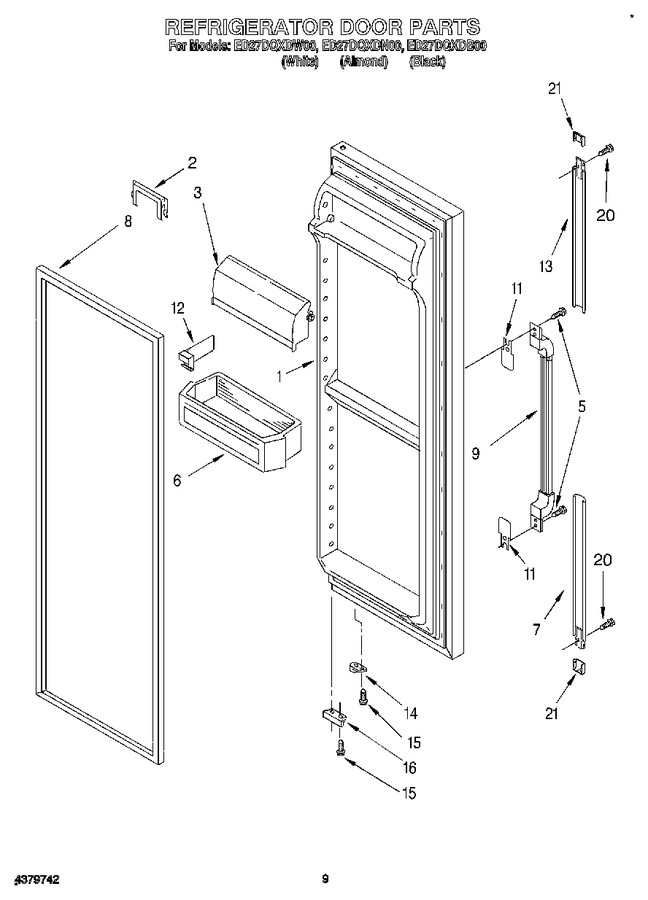 Diagram for ED27DQXDB00
