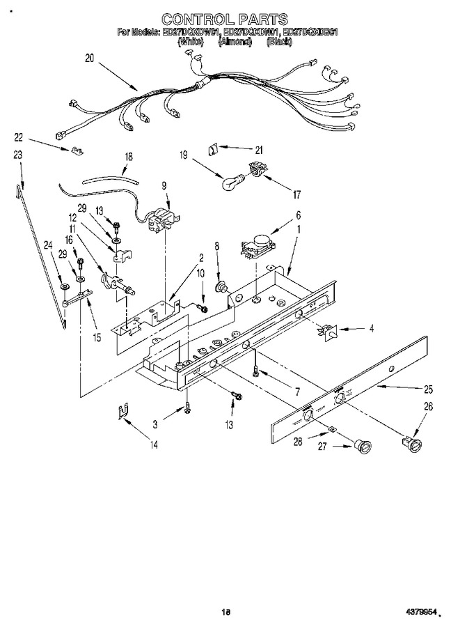 Diagram for ED27DQXDW01