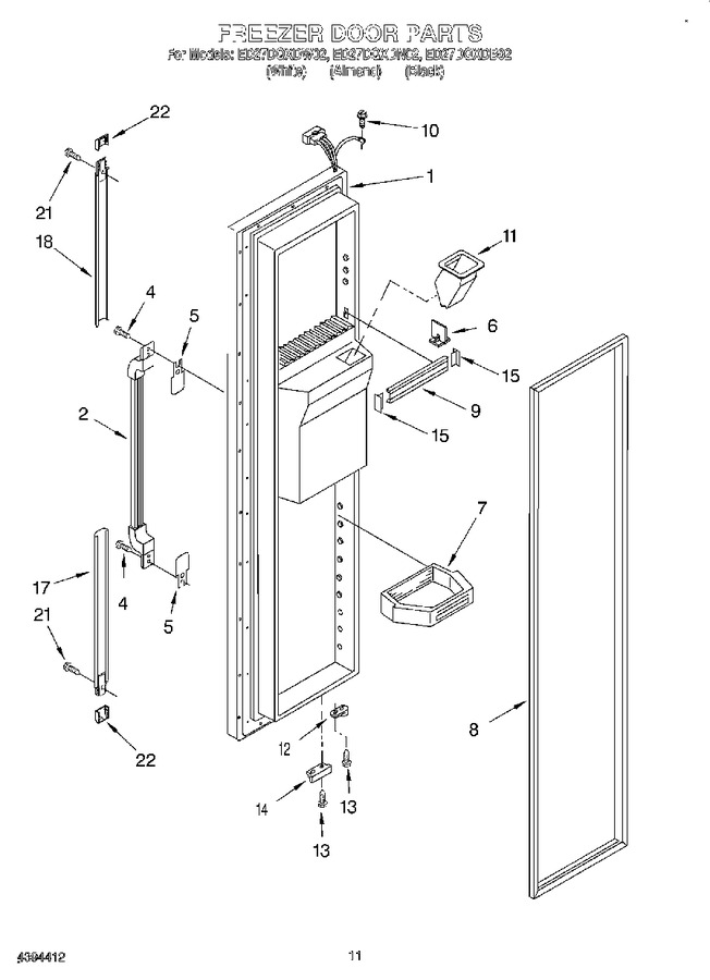 Diagram for ED27DQXDB02