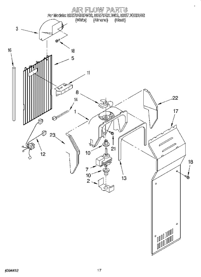 Diagram for ED27DQXDB02