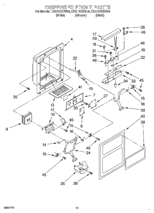 Diagram for ED27DQXDW04