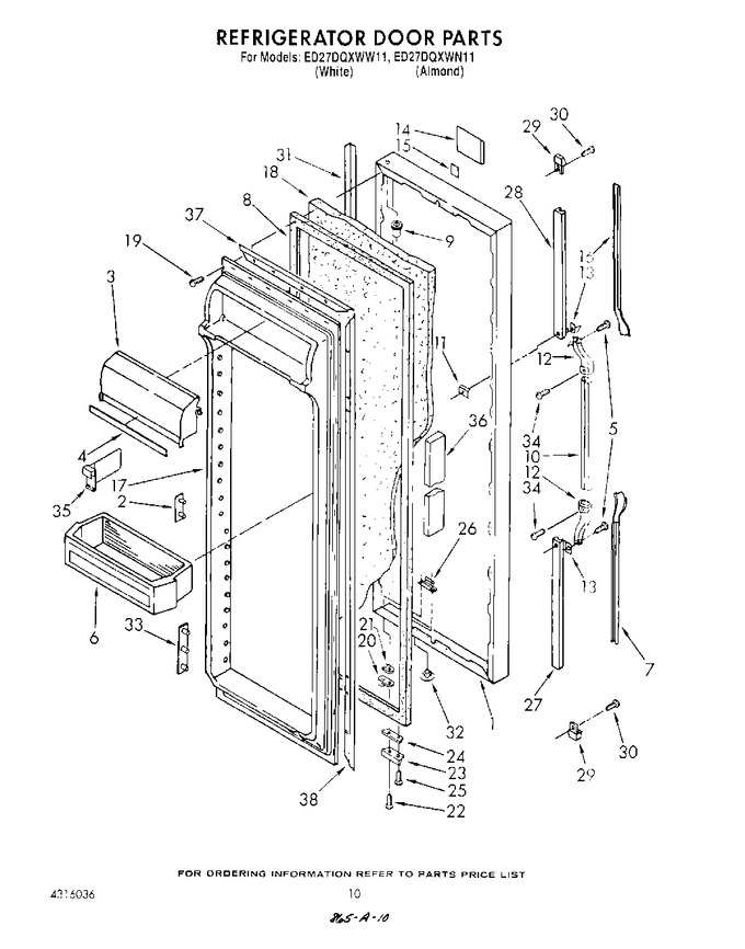 Diagram for ED27DQXWN11