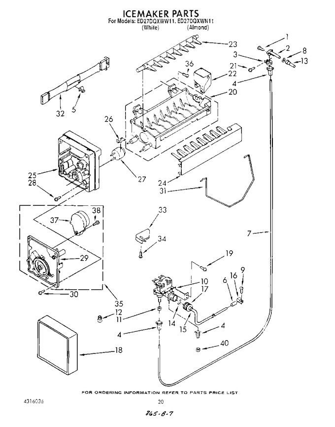 Diagram for ED27DQXWW11