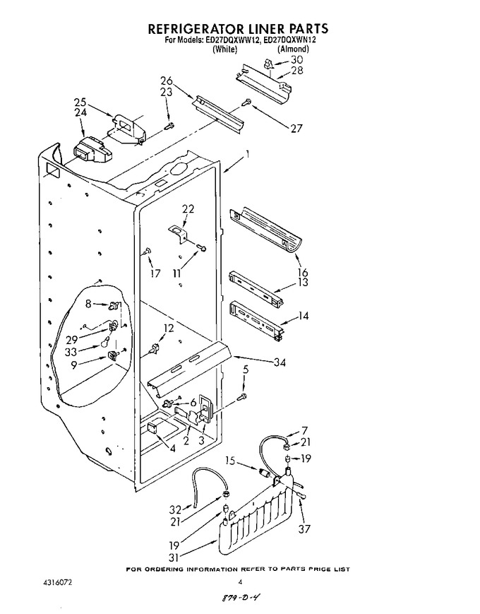 Diagram for ED27DQXWW12