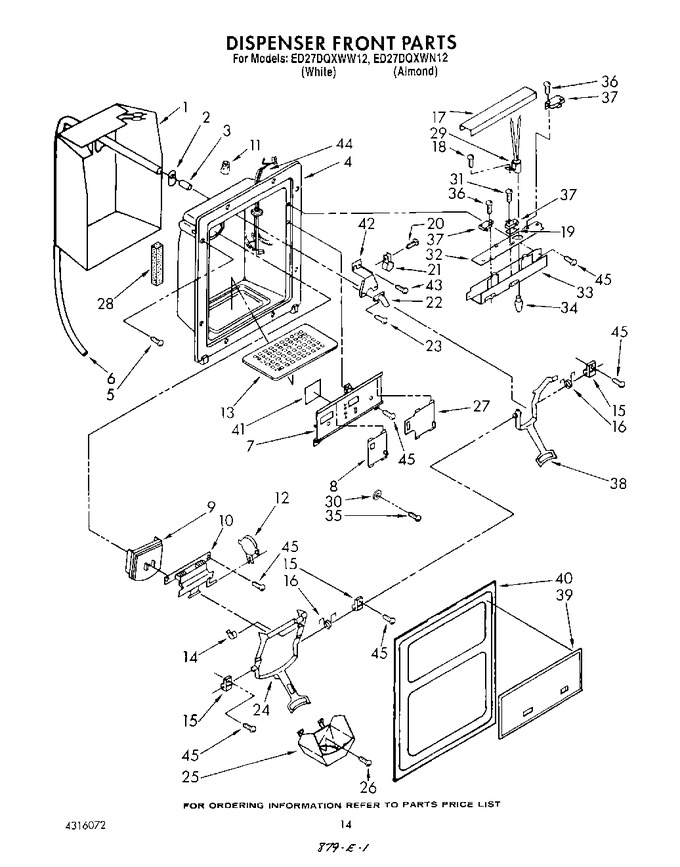 Diagram for ED27DQXWW12