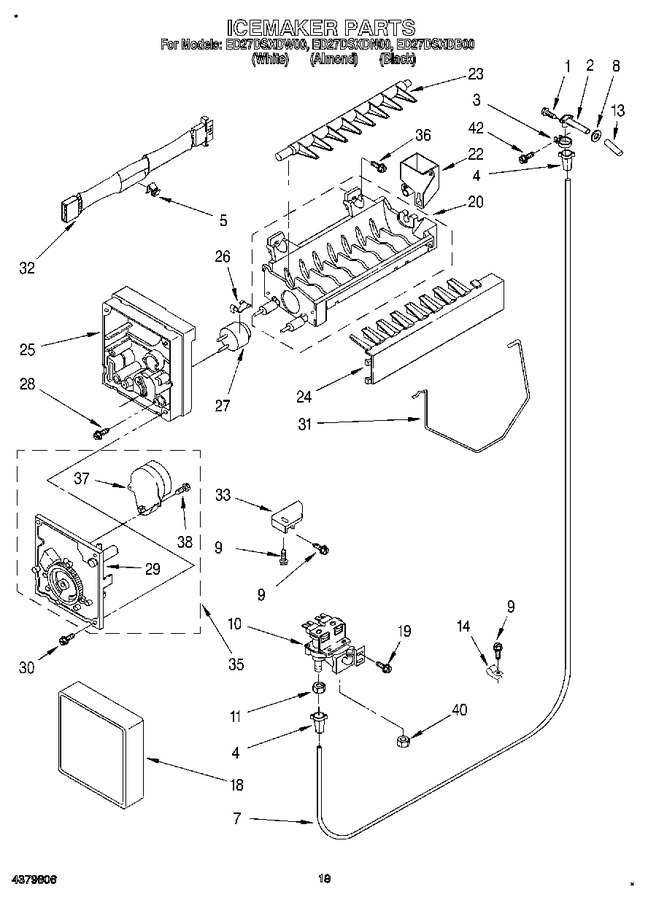 Diagram for ED27DSXDB00