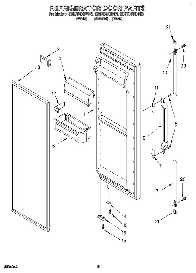 Diagram for ED27DSXDW03