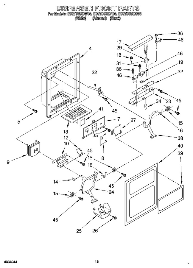 Diagram for ED27DSXDW03