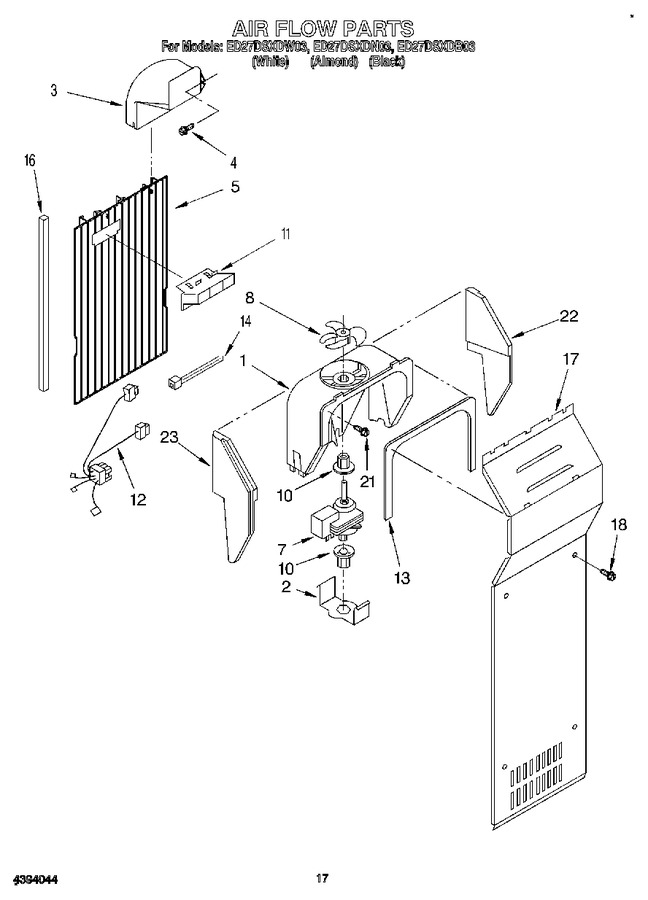 Diagram for ED27DSXDW03