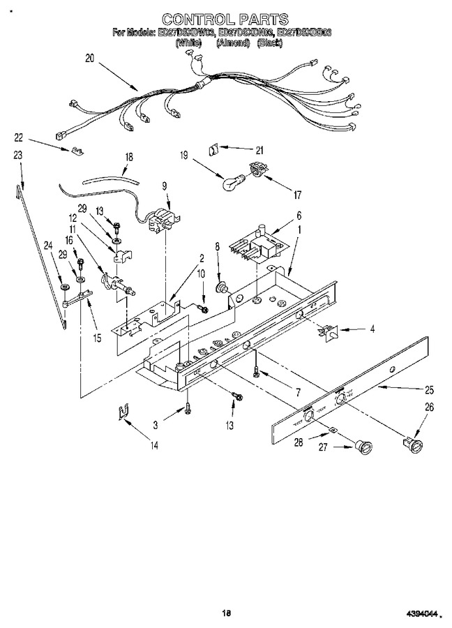 Diagram for ED27DSXDW03