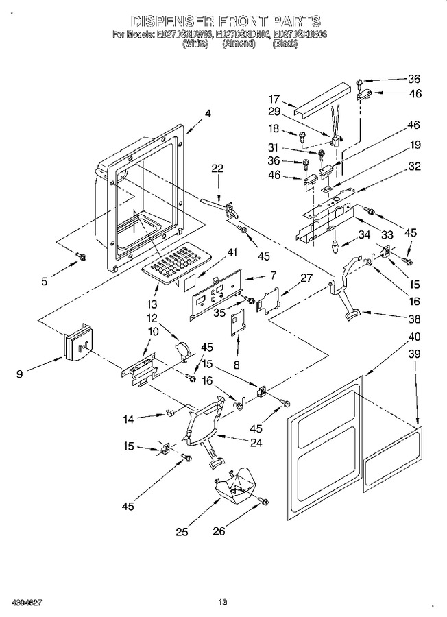 Diagram for ED27DSXDB06