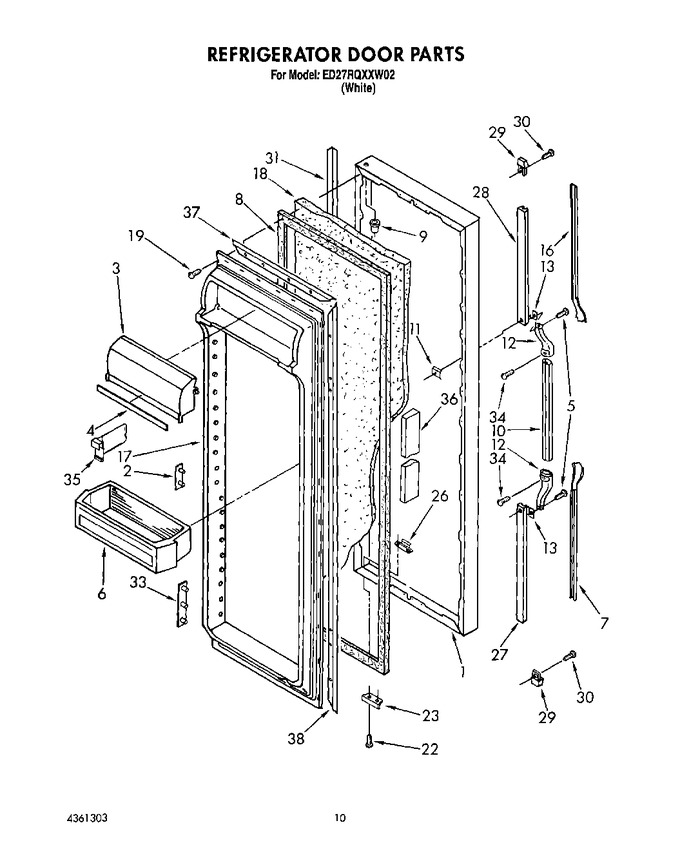 Diagram for ED27RQXXW02