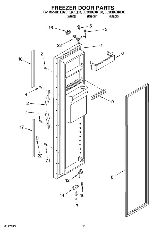 Diagram for ED2CHQXKT00
