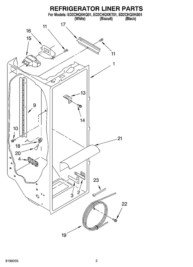 Diagram for ED2CHQXKB01