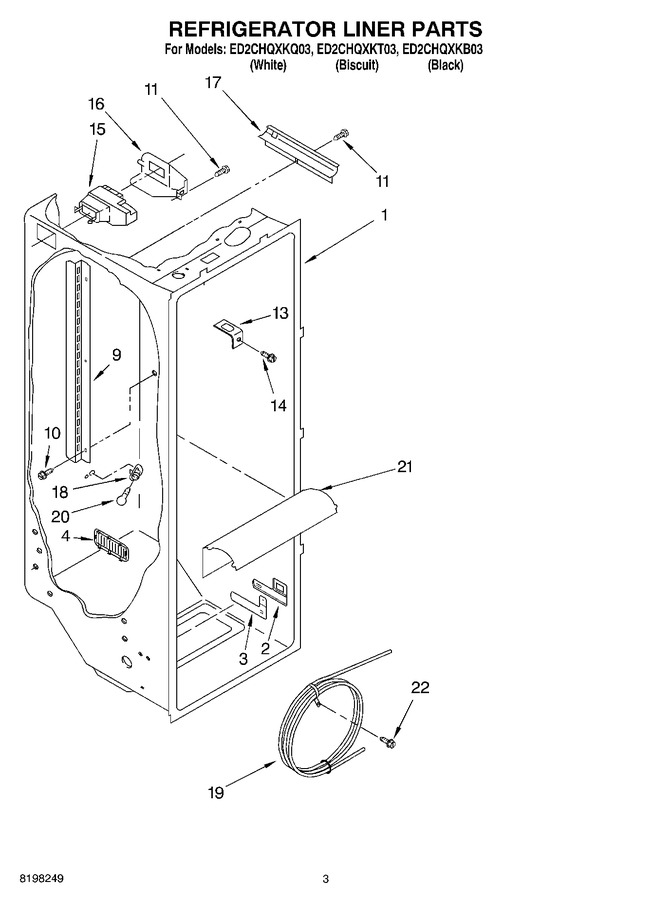 Diagram for ED2CHQXKT03