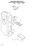 Diagram for 04 - Freezer Liner
