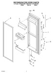 Diagram for 06 - Refrigerator Door