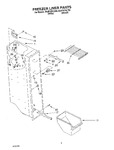 Diagram for 04 - Freezer Liner