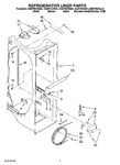 Diagram for 02 - Refrigerator Liner Parts