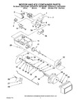 Diagram for 05 - Motor And Ice Container Parts