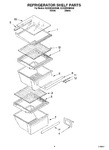Diagram for 03 - Refrigerator Shelf Parts
