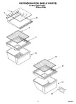 Diagram for 03 - Refrigerator Shelf Parts