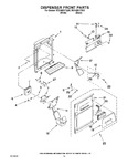 Diagram for 08 - Dispenser Front Parts