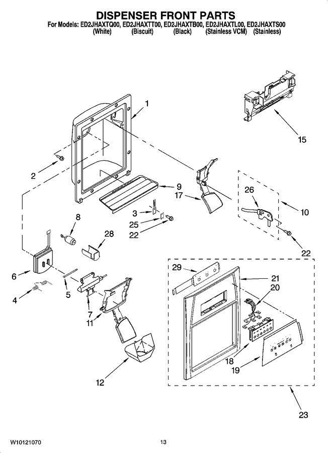 Diagram for ED2JHAXTL00
