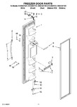 Diagram for 07 - Freezer Door Parts