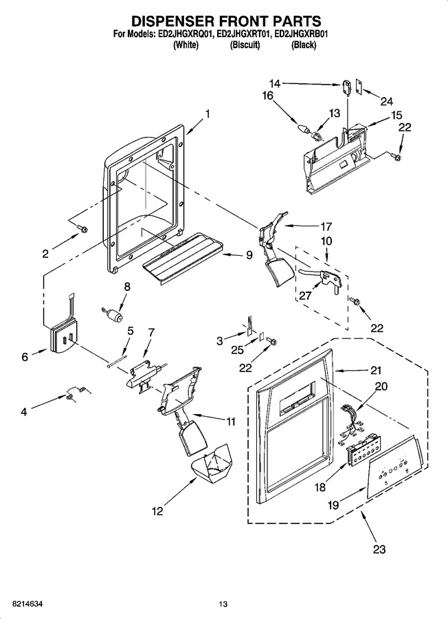 Diagram for ED2JHGXRQ01