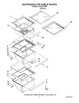 Diagram for 03 - Refrigerator Shelf Parts