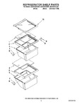 Diagram for 03 - Refrigerator Shelf Parts
