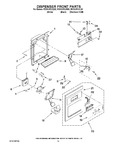 Diagram for 08 - Dispenser Front Parts
