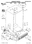 Diagram for 01 - Cabinet Parts